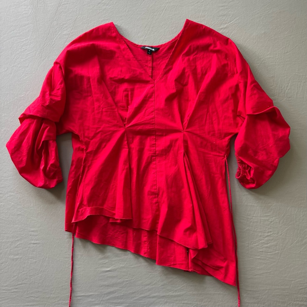 Project Runway Asymmetrical Tunic Blouse